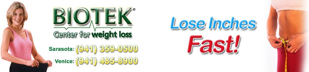 Biotek Weight Loss Center, located in Venice Florida, offers safe and natural weight loss.